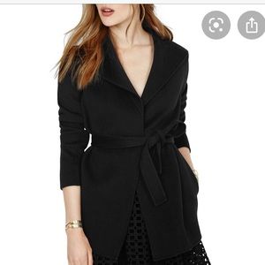 Maje Vanite Belted Jacket